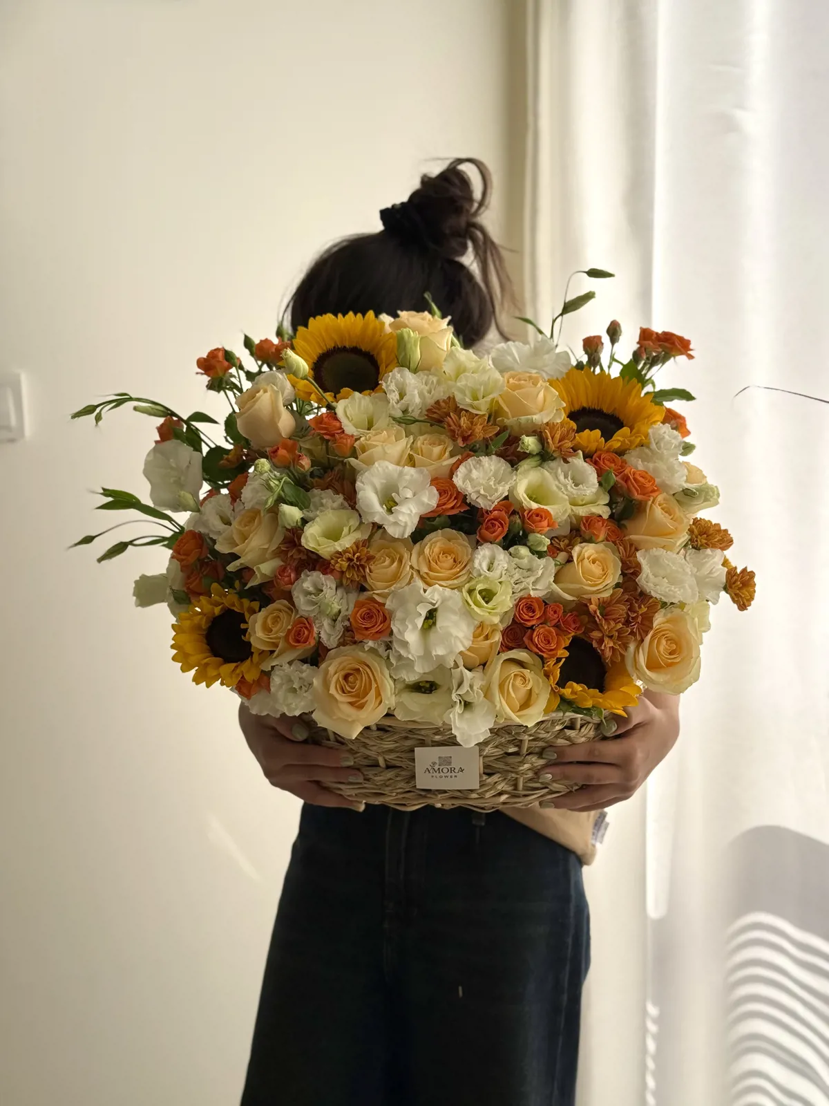سبد حصیری ترنج