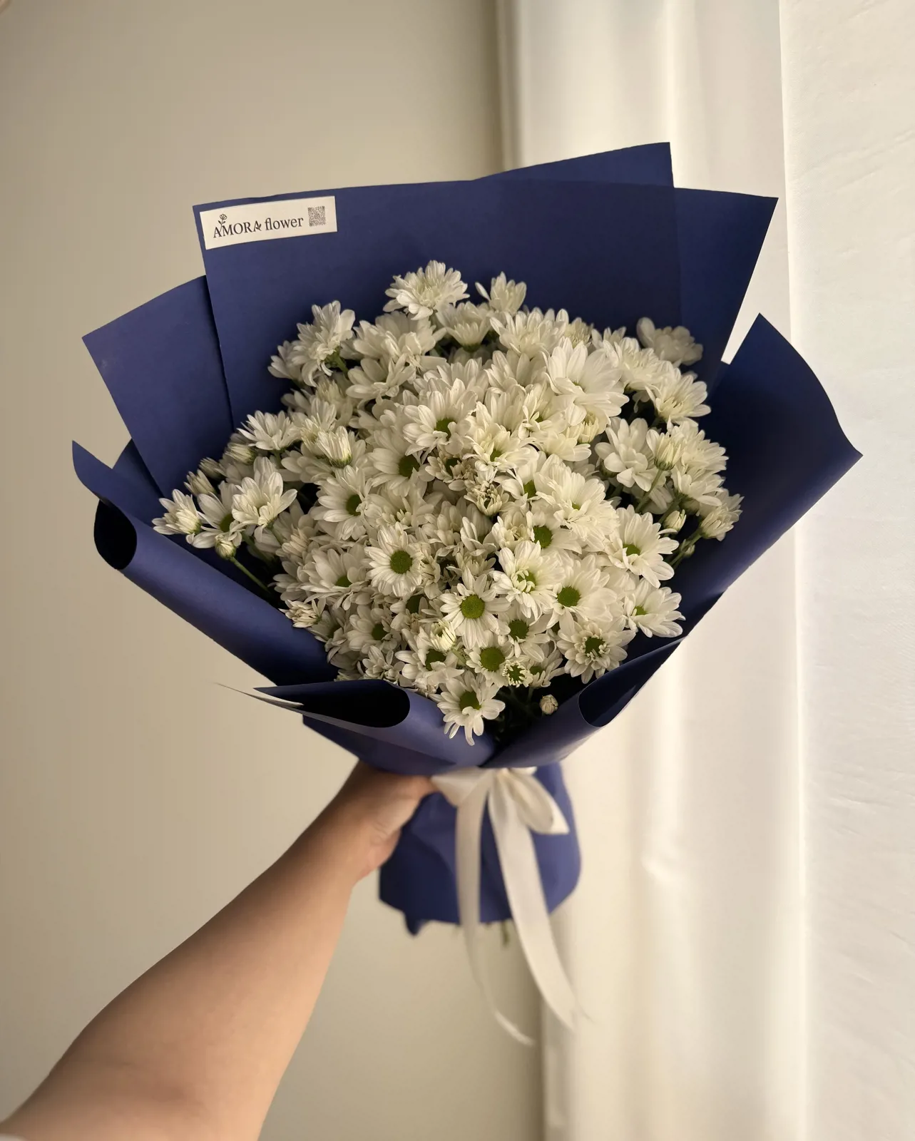 گل و کاپ کیک بلوبری